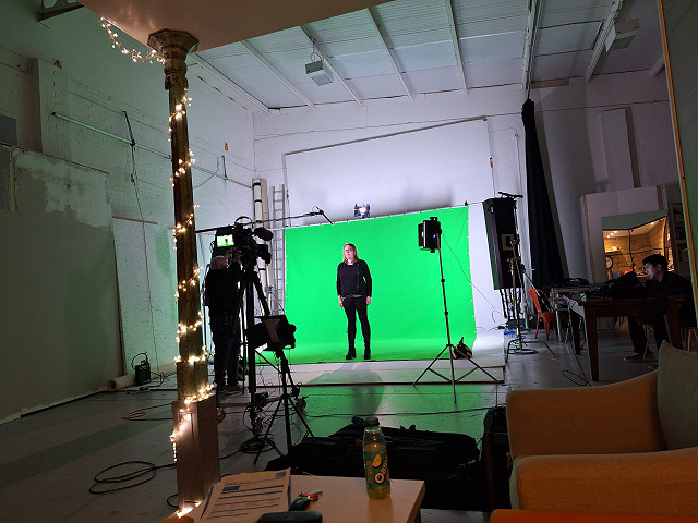 Makaton Filming at the studio